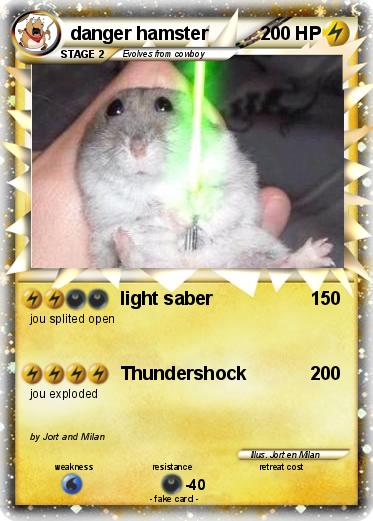 Pokemon danger hamster
