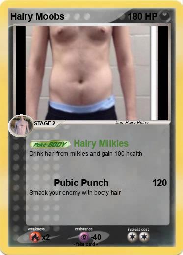Pokemon Hairy Moobs