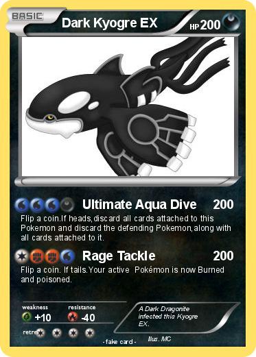 Pokemon Dark Kyogre EX