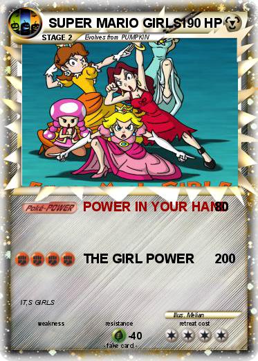 Pokemon SUPER MARIO GIRLS