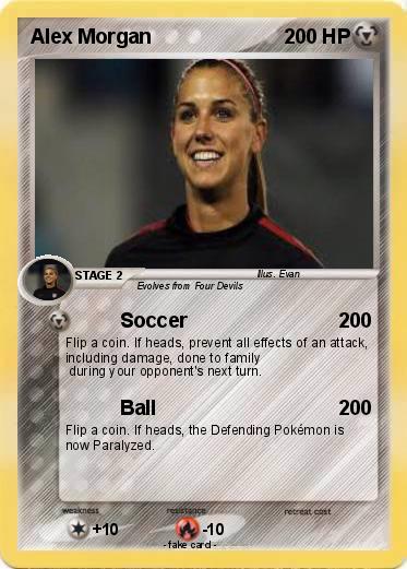 Pokemon Alex Morgan