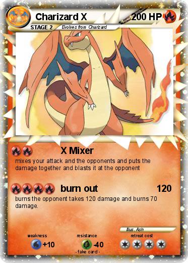 Pokemon Charizard X
