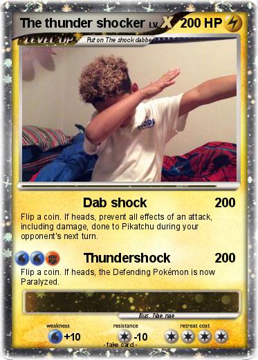 Pokemon The thunder shocker