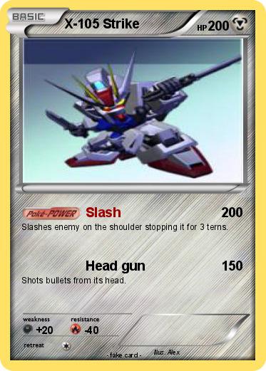 Pokemon X-105 Strike