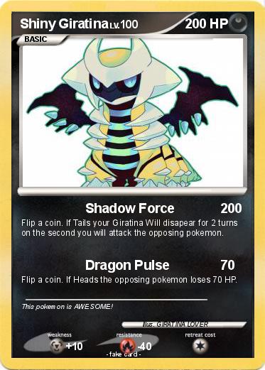 Pokemon Shiny Giratina