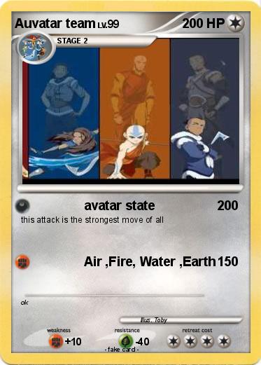 Pokemon Auvatar team