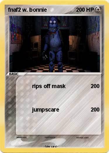 Pokemon fnaf2 w. bonnie