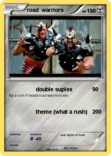 Pokemon road  warriors