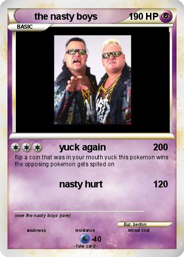 Pokemon the nasty boys
