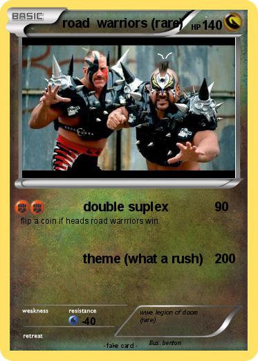 Pokemon road  warriors (rare)