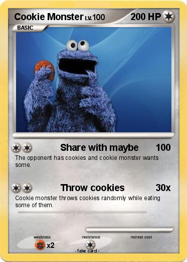 Pokemon Cookie Monster