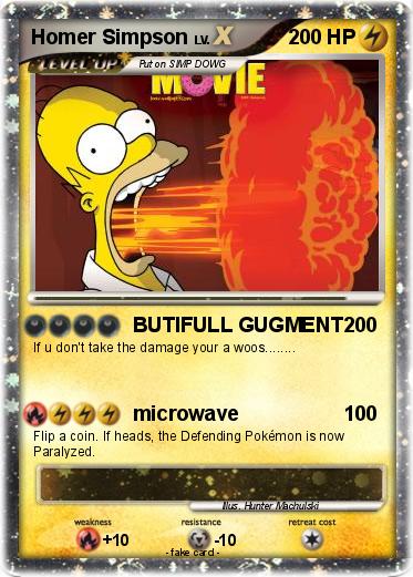 Pokemon Homer Simpson