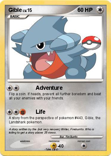 Pokemon Gible