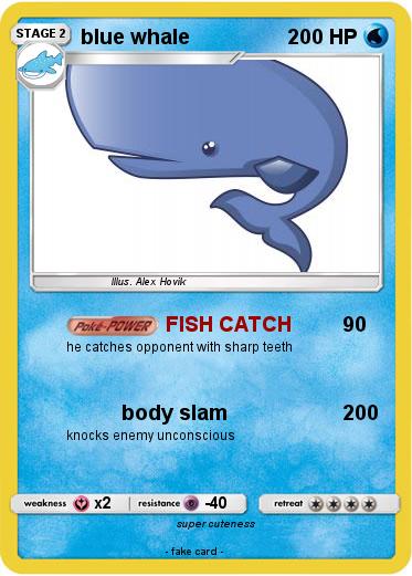 Pokemon blue whale