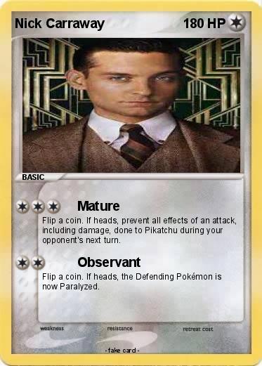 Pokemon Nick Carraway