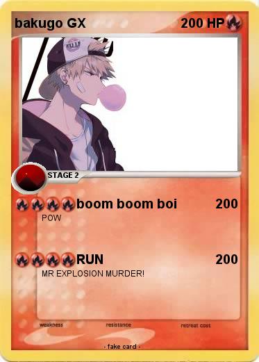 Pokemon bakugo GX