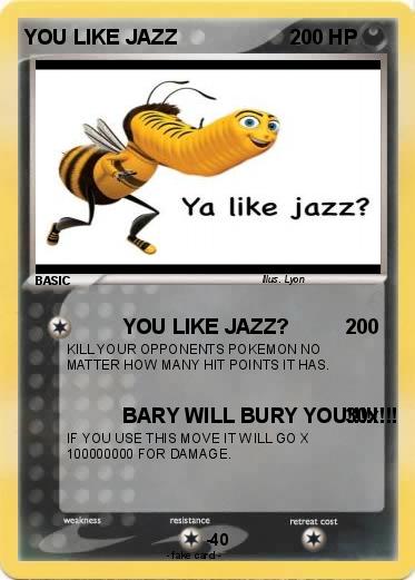 Pokemon YOU LIKE JAZZ