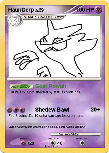 Pokemon HaunDerp