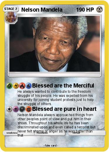 Pokemon Nelson Mandela