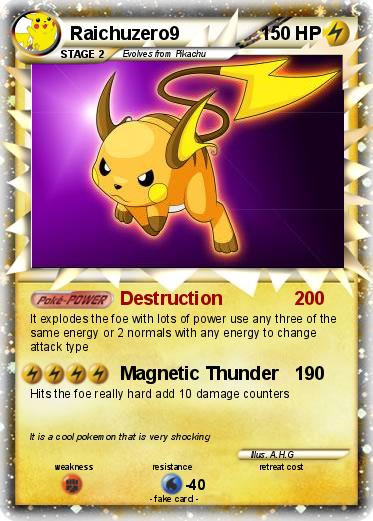Pokemon Raichuzero9