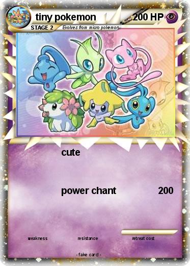 Pokemon tiny pokemon