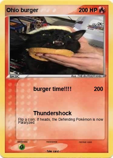 Pokemon Ohio burger