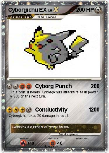 Pokemon Cyborgichu EX