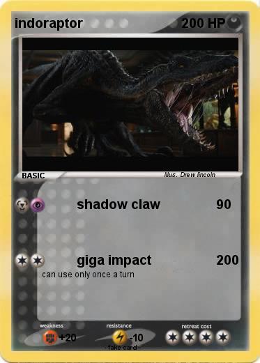 Pokemon indoraptor