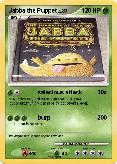 Pokemon Jabba the Puppet