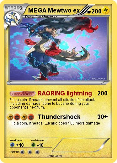 Pokemon MEGA Mewtwo ex