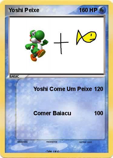 Pokemon Yoshi Peixe