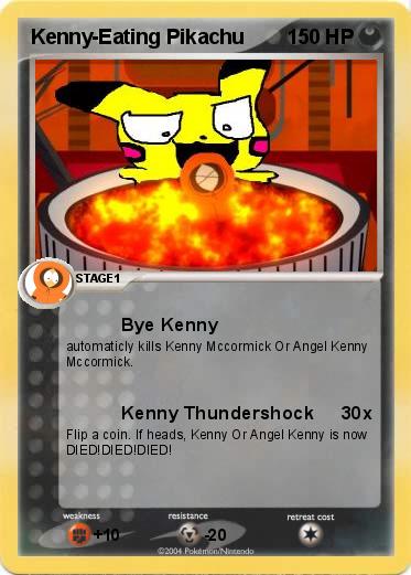 Pokemon Kenny-Eating Pikachu
