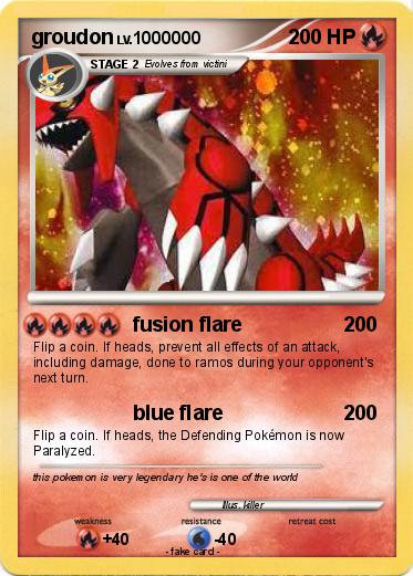 Pokemon groudon