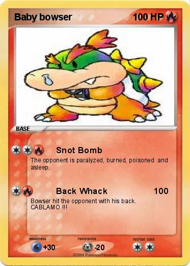 Pokemon Baby bowser