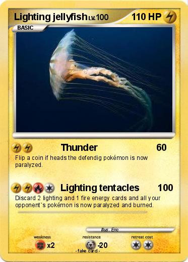 Pokemon Lighting jellyfish