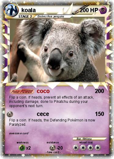 Pokemon koala