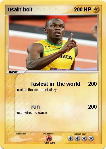 Pokemon usain bolt