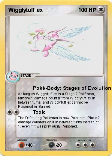 Pokemon Wigglytuff ex