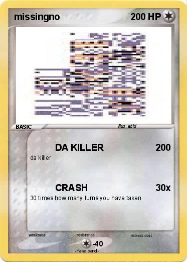 Pokemon missingno