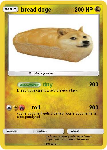Pokemon bread doge