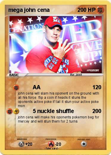 Pokemon mega john cena