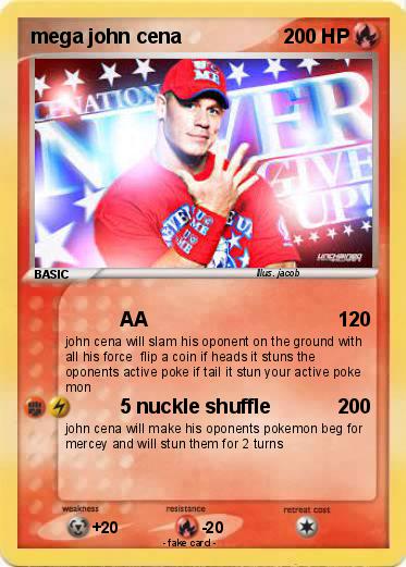 Pokemon mega john cena