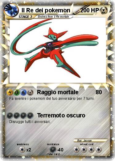Pokemon Il Re dei pokemon