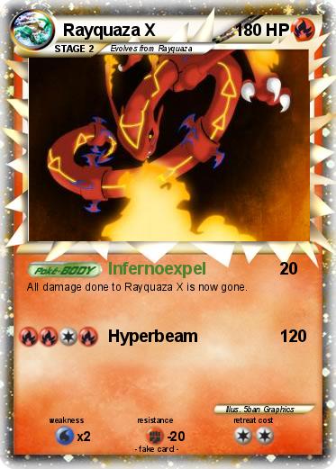 Pokemon Rayquaza X