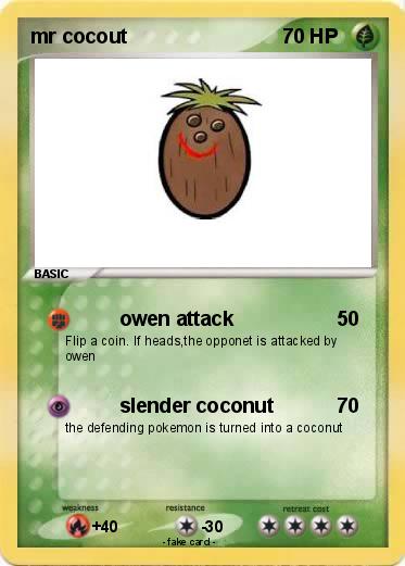 Pokemon mr cocout