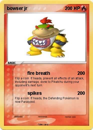 Pokemon bowser jr