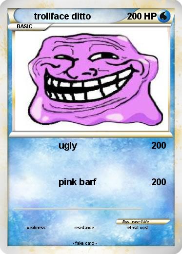 Pokemon trollface ditto