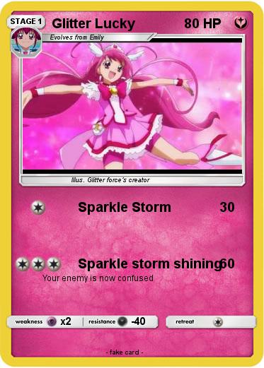 Pokemon Glitter Lucky
