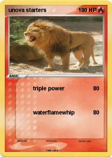 Pokemon unova starters