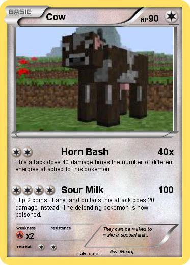 Pokemon Cow